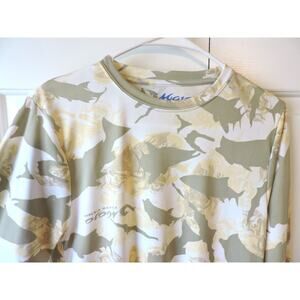 Mojo Camo Fishing Jersey Long Sleeve Size XS